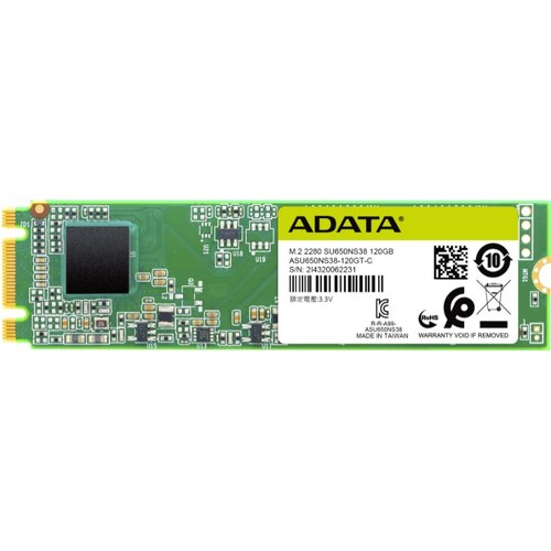 SSD накопитель ADATA Ultimate SU650 128GB ASU650NS38-120GT-C