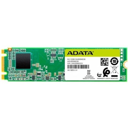 Характеристики SSD накопитель ADATA Ultimate SU650 240GB ASU650NS38-240GT-B