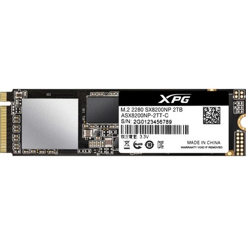 Характеристики SSD накопитель ADATA SX8200Pro 2048GB ASX8200PNP-2TT-C