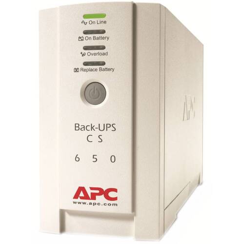 Характеристики ИБП APC Back-UPS CS 650VA