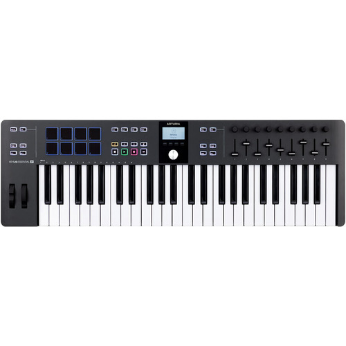 MIDI клавиатура Arturia KeyLab Essential 49 mk3 Black