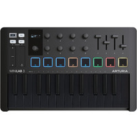 MIDI клавиатура Arturia MiniLAB 3 Deep Black