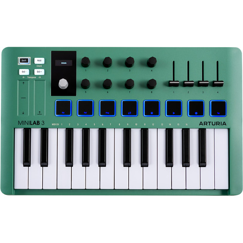 MIDI клавиатура Arturia MiniLAB 3 Mint Edition