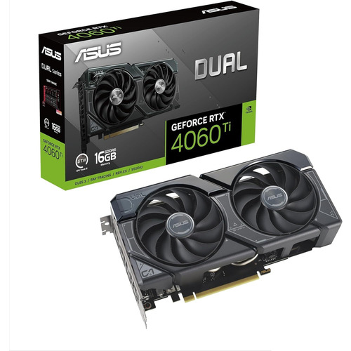 Характеристики Видеокарта ASUS DUAL-RTX4060TI-16G