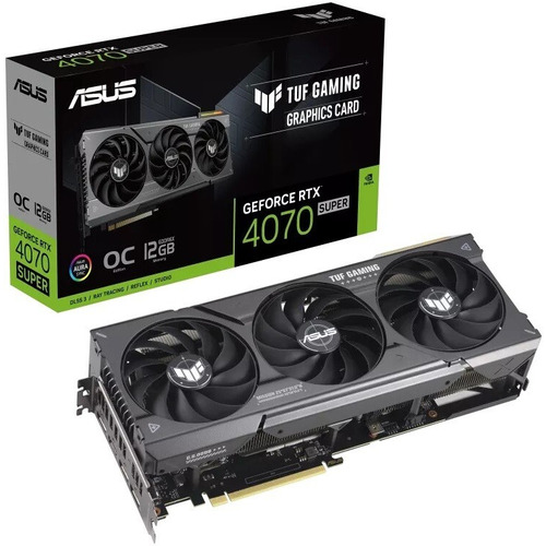 Характеристики Видеокарта ASUS TUF-RTX4070S-O12G-GAMING