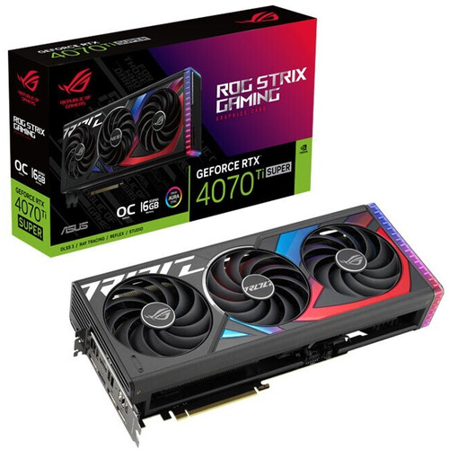 Характеристики Видеокарта ASUS ROG-STRIX-RTX4070TISO16G-GAMING