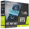 Характеристики Видеокарта ASUS DUAL-RTX3050-O8G-V2