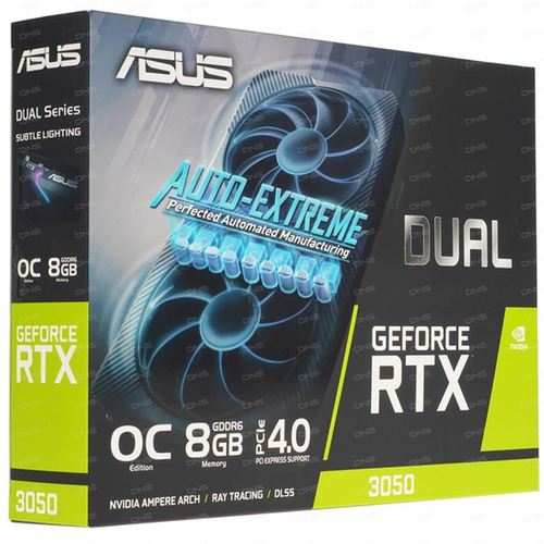 Видеокарта ASUS DUAL-RTX3050-O8G-V2