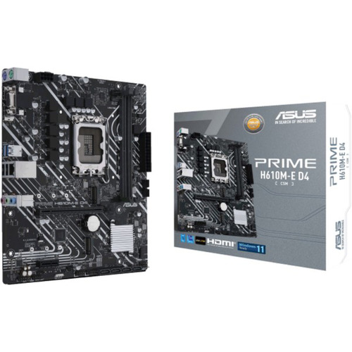 Характеристики Материнская плата  ASUS PRIME-H610M-E-D4-CSM