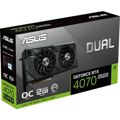 Характеристики Видеокарта ASUS PRIME-RTX4070S-O12G