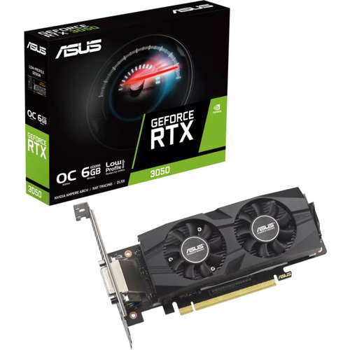 Характеристики Видеокарта ASUS RTX3050-O6G-LP-BRK