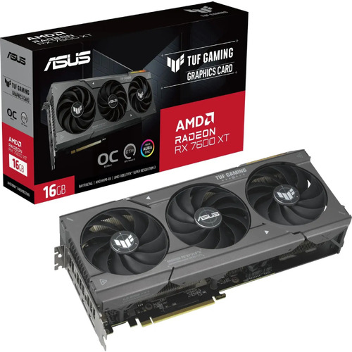 Характеристики Видеокарта ASUS TUF-RX7600XT-O16G-GAMING