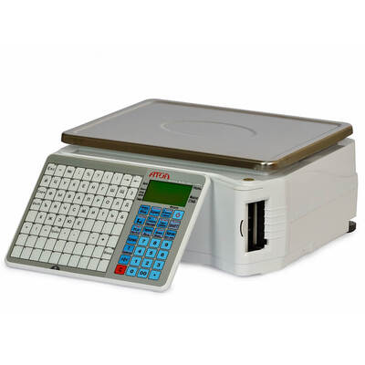 Характеристики Весы с печатью этикеток АТОЛ LS5X (без стойки, лицензия FDU) с поверкой