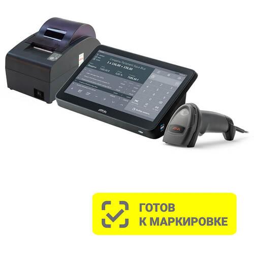 POS-система АТОЛ Mark Optima (АТОЛ 50Ф без ФН, POS-терминал,  Windows 10 IoT, Frontol 6, сканер 2D SB2108 Plus)