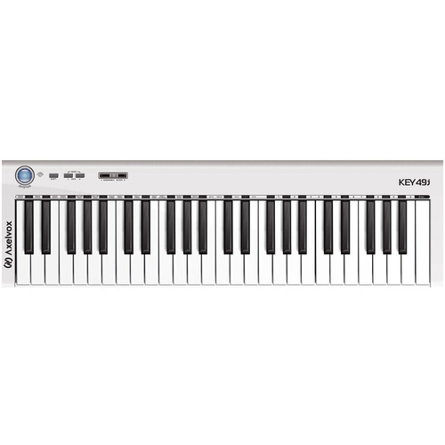 MIDI клавиатура Axelvox KEY49j White