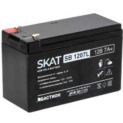 Характеристики Аккумуляторная батарея Бастион SKAT SB 1207L