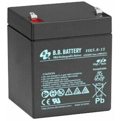 Характеристики Батарея B.B. Battery HR5.8-12