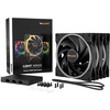 Кулер для корпуса be quiet! LIGHT WINGS 140mm PWM high-speed 3-Pack