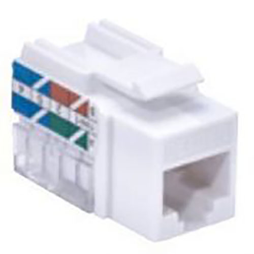 Информационная розетка Belden WireNET UTP Modular Jack KeyConnect CAT5E, White (CU-JU5EW)