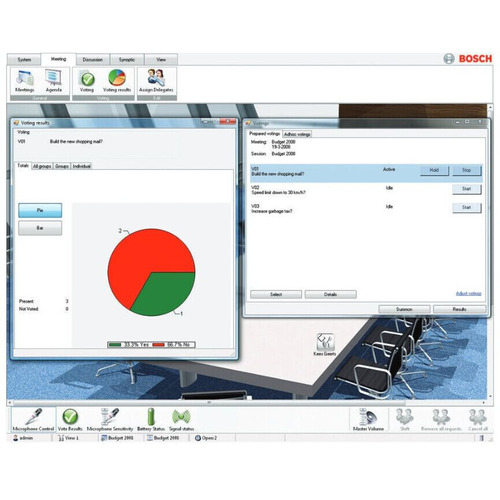 Характеристики Программное обеспечение Bosch DCN-SWMV-E