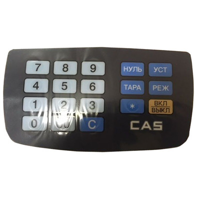 Характеристики Наклейка клавиатуры CAS DB-1S