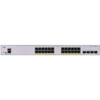 Коммутатор Cisco CBS250 Smart 24-port GE, Partial PoE, 4x1G SFP (CBS250-24PP-4G-EU)