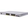 Коммутатор Cisco CBS250 Smart 24-port GE, Partial PoE, 4x1G SFP (CBS250-24PP-4G-EU)