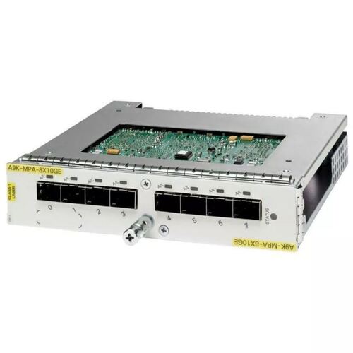 Характеристики Модуль расширения Cisco A9K-MPA-8X10GE