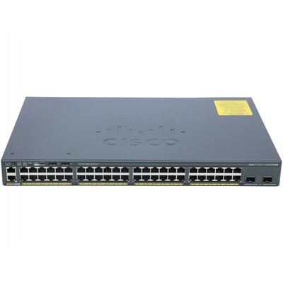 Характеристики Коммутатор Cisco Catalyst 2960-X 48 GigE, 4 x 1G SFP, LAN Base (C1-C2960X-48TS-L)