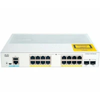 Коммутатор Cisco Catalyst 1000 16port GE, Full POE, 2x1G SFP (C1000-16FP-2G-L)