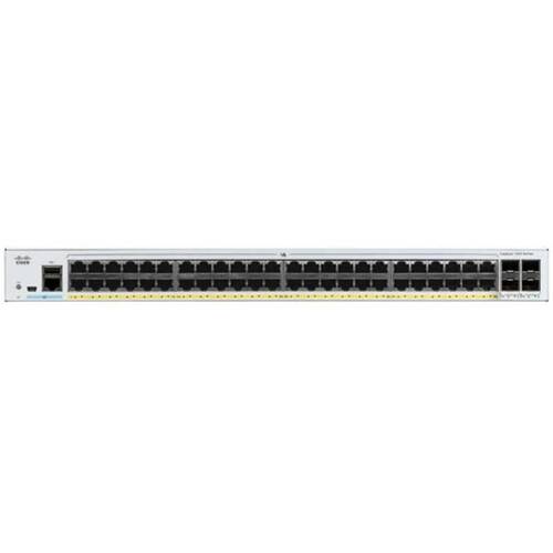 Характеристики Коммутатор Cisco Catalyst 1000 48 port GE, POE, 4x10G SFP (C1000-48P-4X-L)