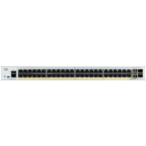 Характеристики Коммутатор Cisco Catalyst 1000 48 PoE FE, 2x1G SFP ,2X1G combo (C1000FE-48P-4G-L)