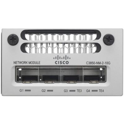 Характеристики Модуль расширения Cisco C3850-NM-2-10G