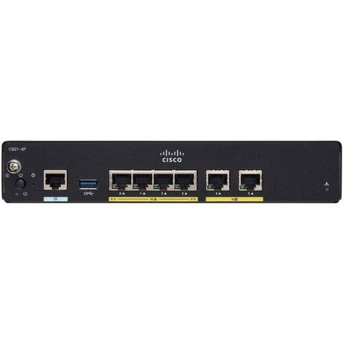 Характеристики Маршрутизатор Cisco ISR 900 (C921-4P)