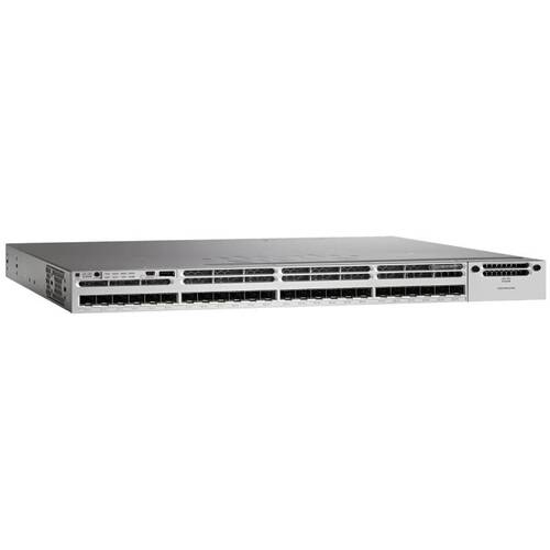 Характеристики Коммутатор Cisco Catalyst 9300 24 GE SFP Ports, modular uplink Switch (C9300-24S-A)