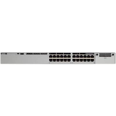 Коммутатор Cisco Catalyst 9300 24-port PoE+, Network Advantage (C9300-24P-A)