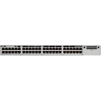 Коммутатор Cisco Catalyst 9300 48-port PoE+, Network Essentials (C9300-48P-E)