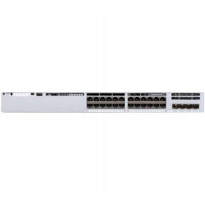 Характеристики Коммутатор Cisco Catalyst 9300L 24p PoE, Network Essentials ,4x10G Uplink (C9300L-24P-4X-E)