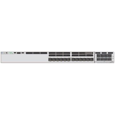 Характеристики Коммутатор Cisco Catalyst 9300X 12x25G Fiber Ports, modular uplink Switch (C9300X-12Y-A)