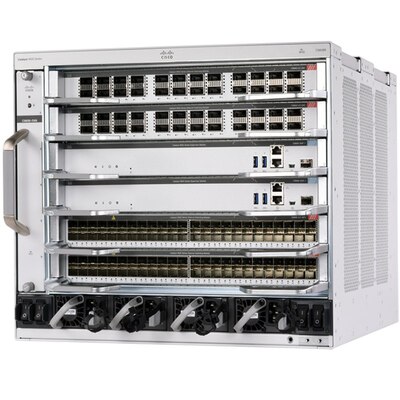 Характеристики Коммутатор Cisco Catalyst 9600 Series 6 Slot Chassis (C9606R)
