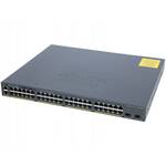 Коммутатор Cisco Catalyst 2960-X 48 GigE PoE 740W, 4x1G SFP,LAN Base, Russia (WS-C2960RX-48FPS-L)