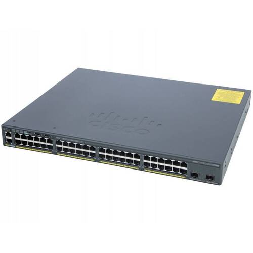 Коммутатор Cisco Catalyst 2960-X 48 GigE PoE 370W, 2x10G SFP+ LAN Base, Russia (WS-C2960RX-48LPD-L)