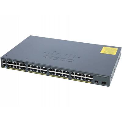 Коммутатор Cisco Catalyst 2960-X 48 GigE, 4 x 1G SFP, LAN Base, Russia (WS-C2960RX-48TS-L)