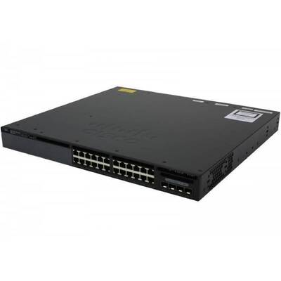 Характеристики Коммутатор Cisco Catalyst 3650 24 Port Data 2x10G Uplink IP Base (WS-C3650-24TD-S)