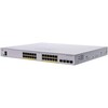 Коммутатор Cisco CBS250 Smart 24-port GE, PoE, 4x10G SFP+ (CBS250-24P-4X-EU)