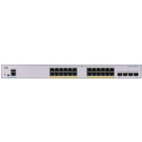 Коммутатор Cisco CBS250 Smart 24-port GE, PoE, 4x10G SFP+ (CBS250-24P-4X-EU)