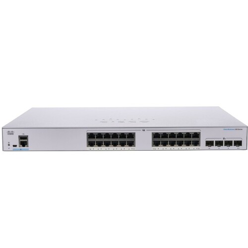 Коммутатор Cisco CBS250 Smart 24-port GE, 4x1G SFP (CBS250-24T-4G-EU)