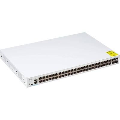 Коммутатор Cisco CBS250 Smart 48-port GE, PoE, 4x1G SFP (CBS250-48P-4G-EU)
