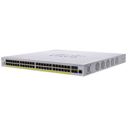 Характеристики Коммутатор Cisco CBS250 Smart 48-port GE, PoE, 4x10G SFP+ (CBS250-48P-4X-EU)