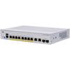 Коммутатор Cisco CBS250 Smart 8-port GE, PoE, Ext PS, 2x1G Combo (CBS250-8P-E-2G-EU)